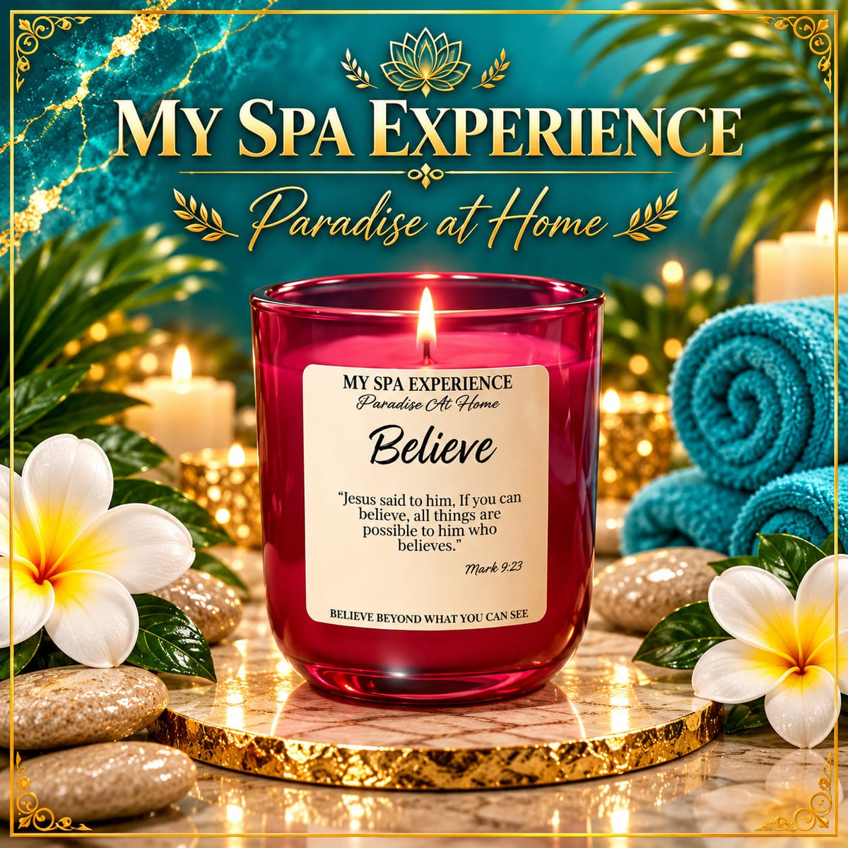 Believe - Luxury 10 oz Candle