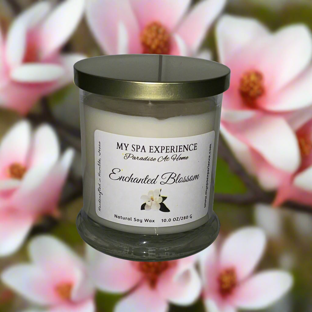 Enchanted Blossom Candle