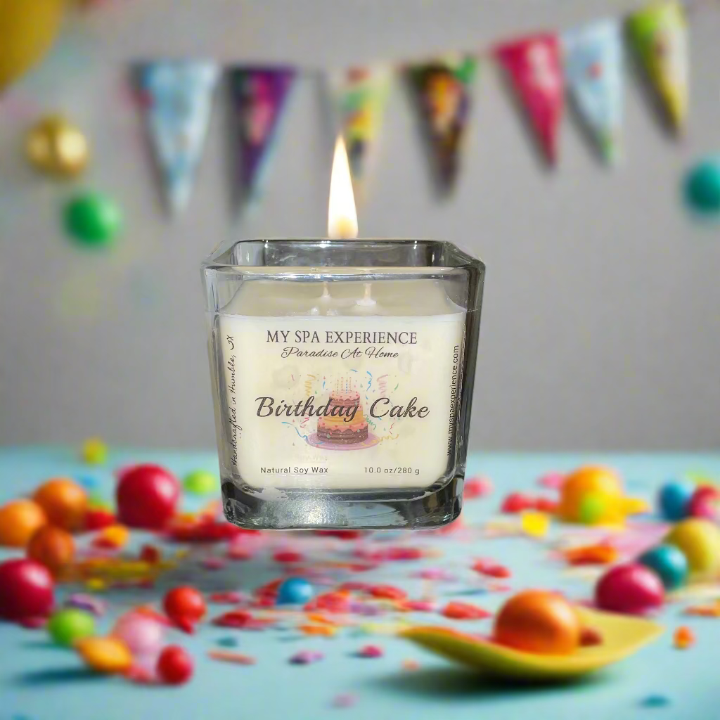 Birthday Cake Candle (Customized Orders are Available)