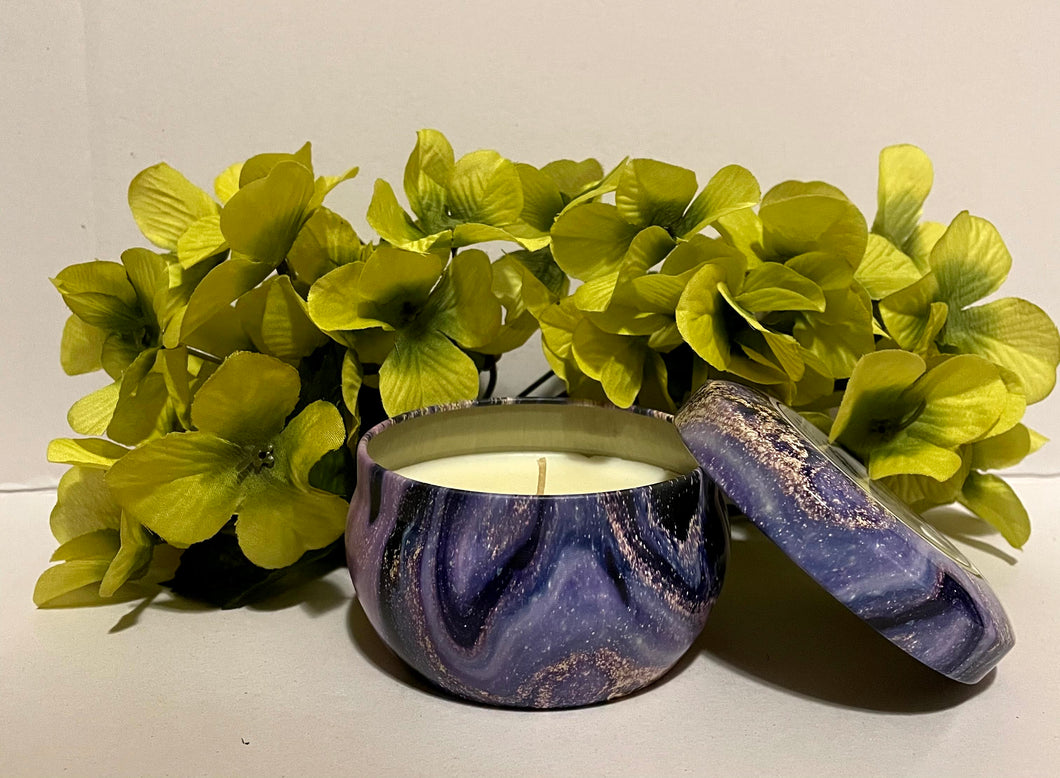 6oz Honey Lavender Scented Candle