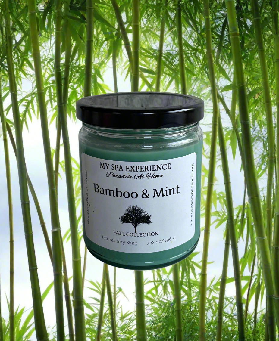 Bamboo and Mint Candle