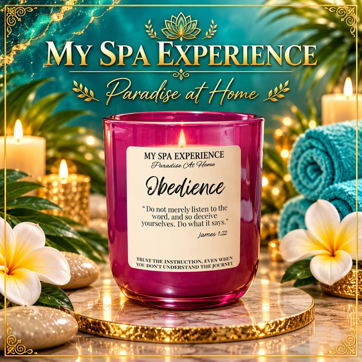 Obedience - Luxury 10 oz Candle