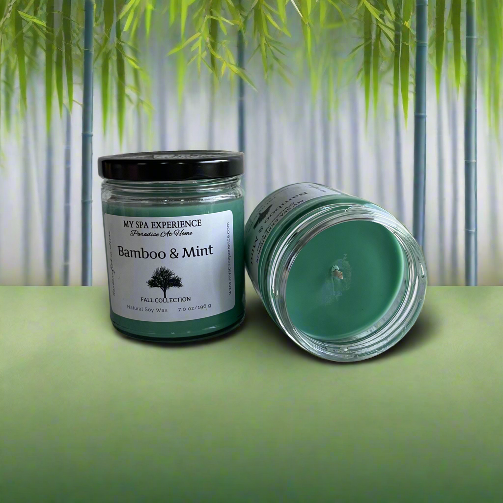 Bamboo and Mint Candle