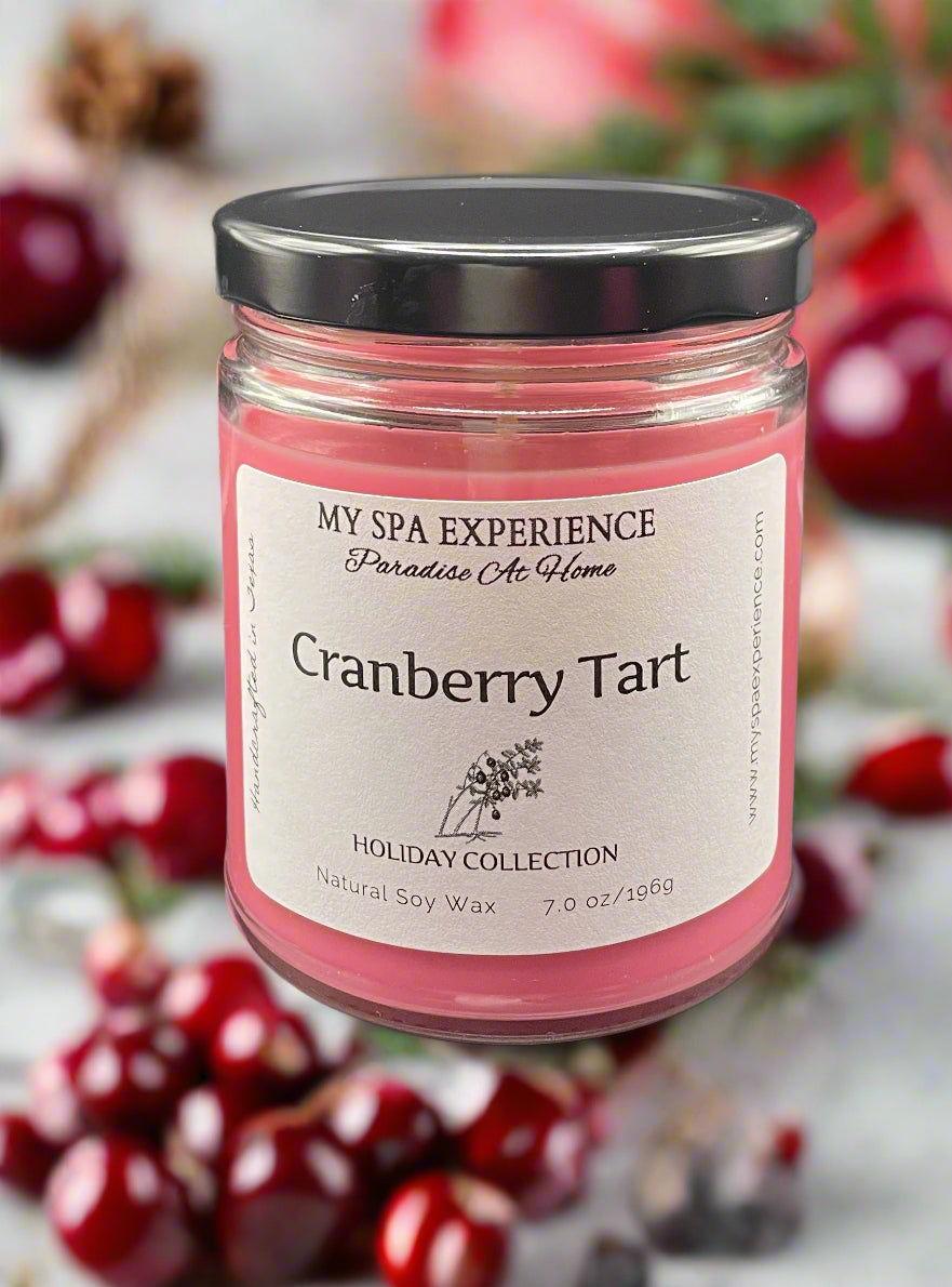 Cranberry Tart Candle
