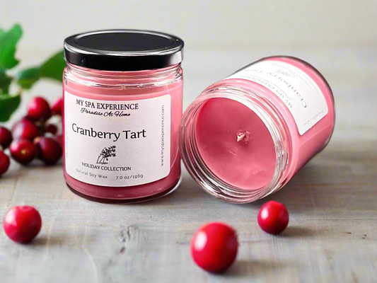 Cranberry Tart Candle
