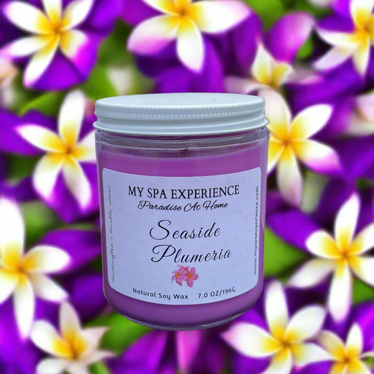 Seaside Plumeria Candle