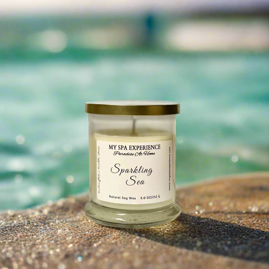Sparkling Sea Candle