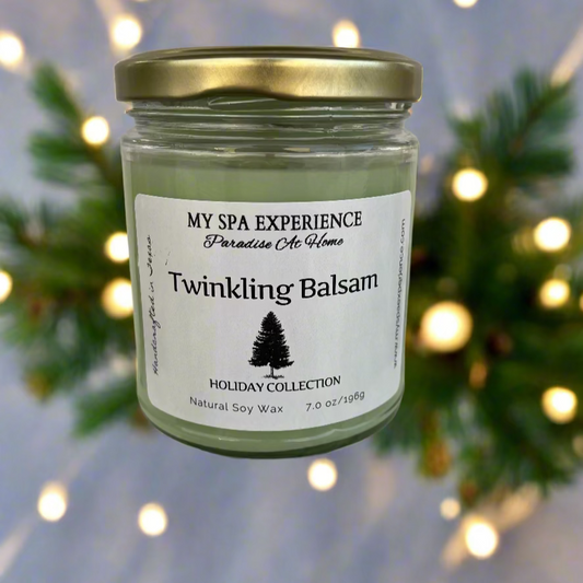 Twinkling Balsam Candle